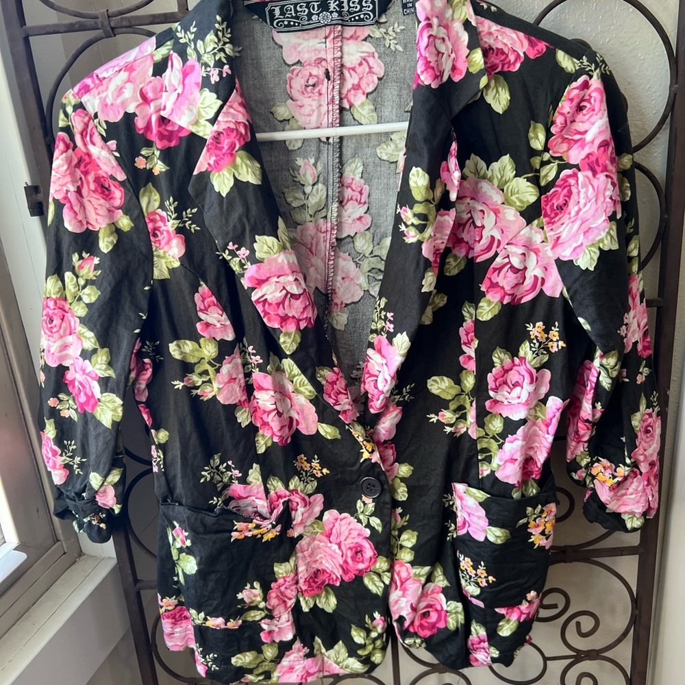 Flower blazer